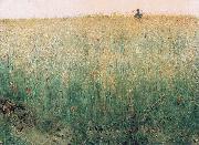 Karl Nordstrom Oat Field, Grez oil painting artist